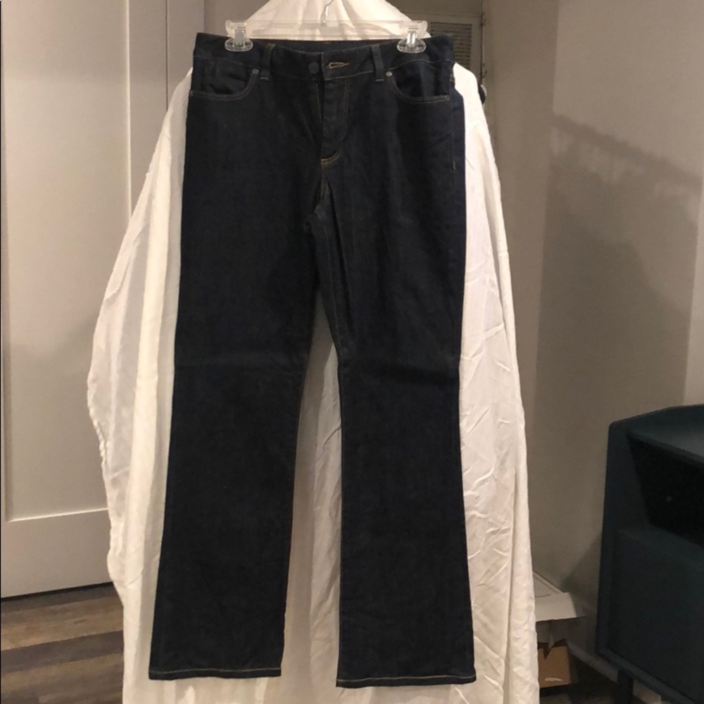 Talbots curvy boot cut jeans